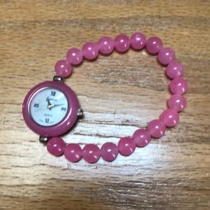 Quartz Jade Watch